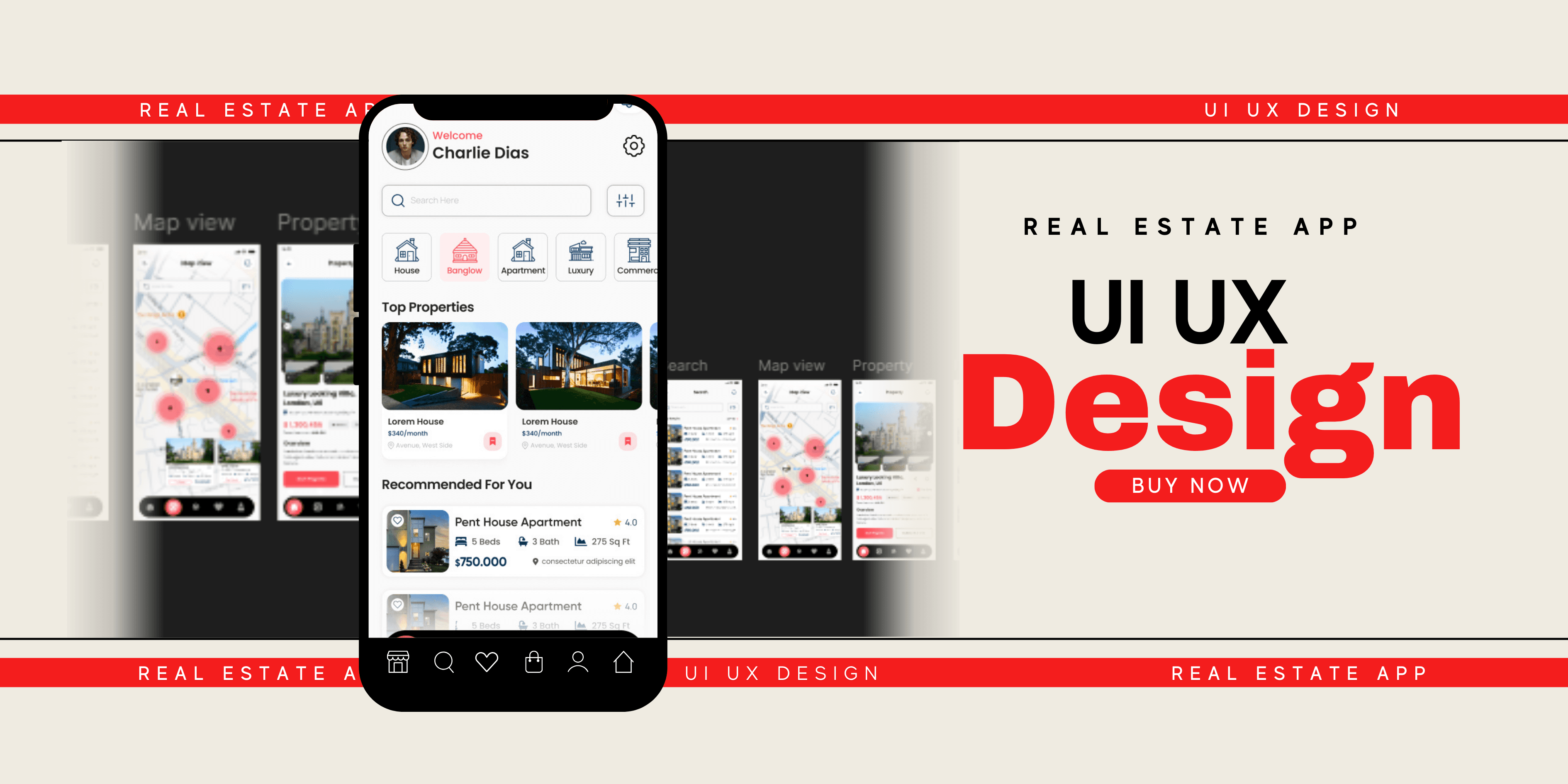 Real Estate App UI/UX