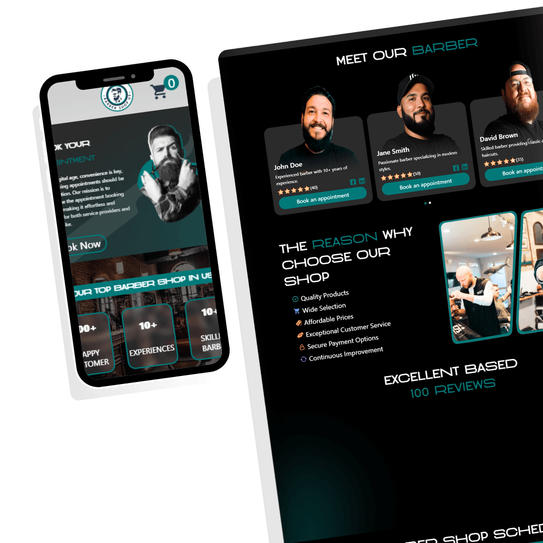 Complete Barber Shop Management