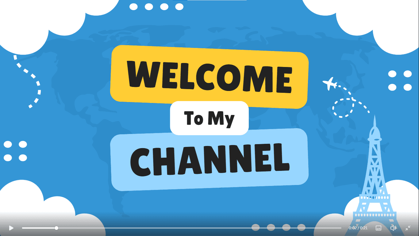 YouTube Intro Reel