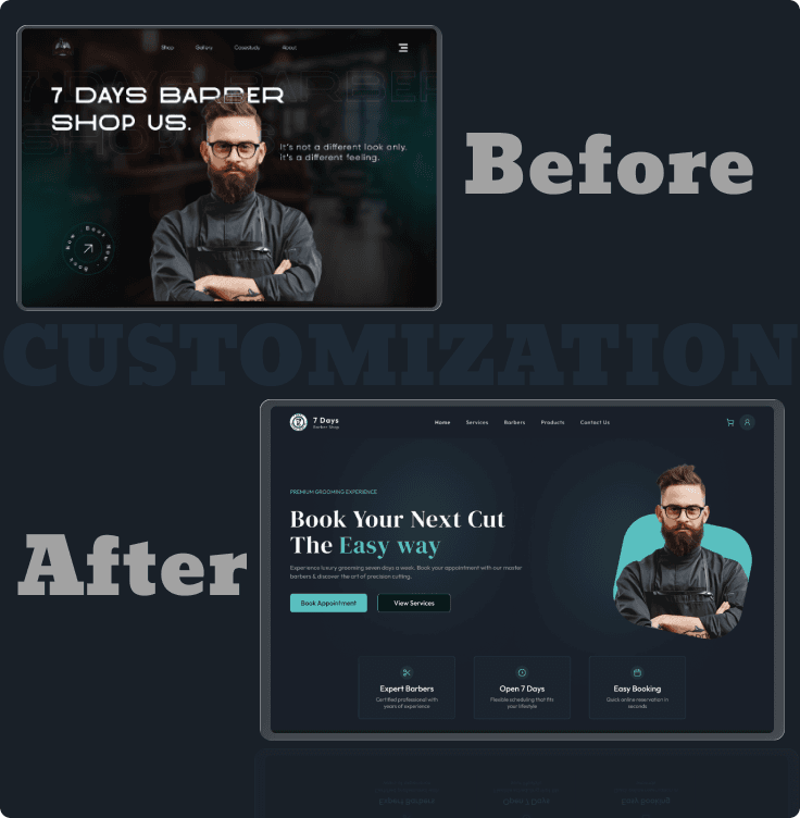 Customization showcase